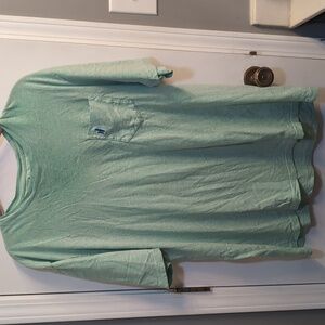 Johnnie-O Heathered Dale Greenie Short Sleeve Pocket Tee Men's XL